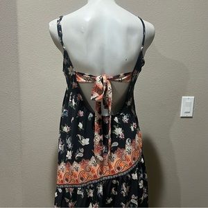 Her Bottari open back long dress